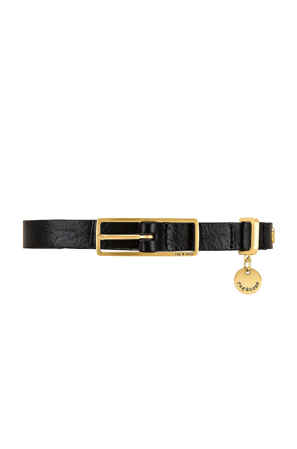 Rag & Bone Baby Rebound Belt In Black 3 Rag & Bone Baby Rebound Belt In Black - Image 3
