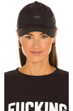Rag & Bone Addison Baseball Cap In Black