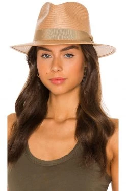 Rag & Bone Panama Hat In Taupe