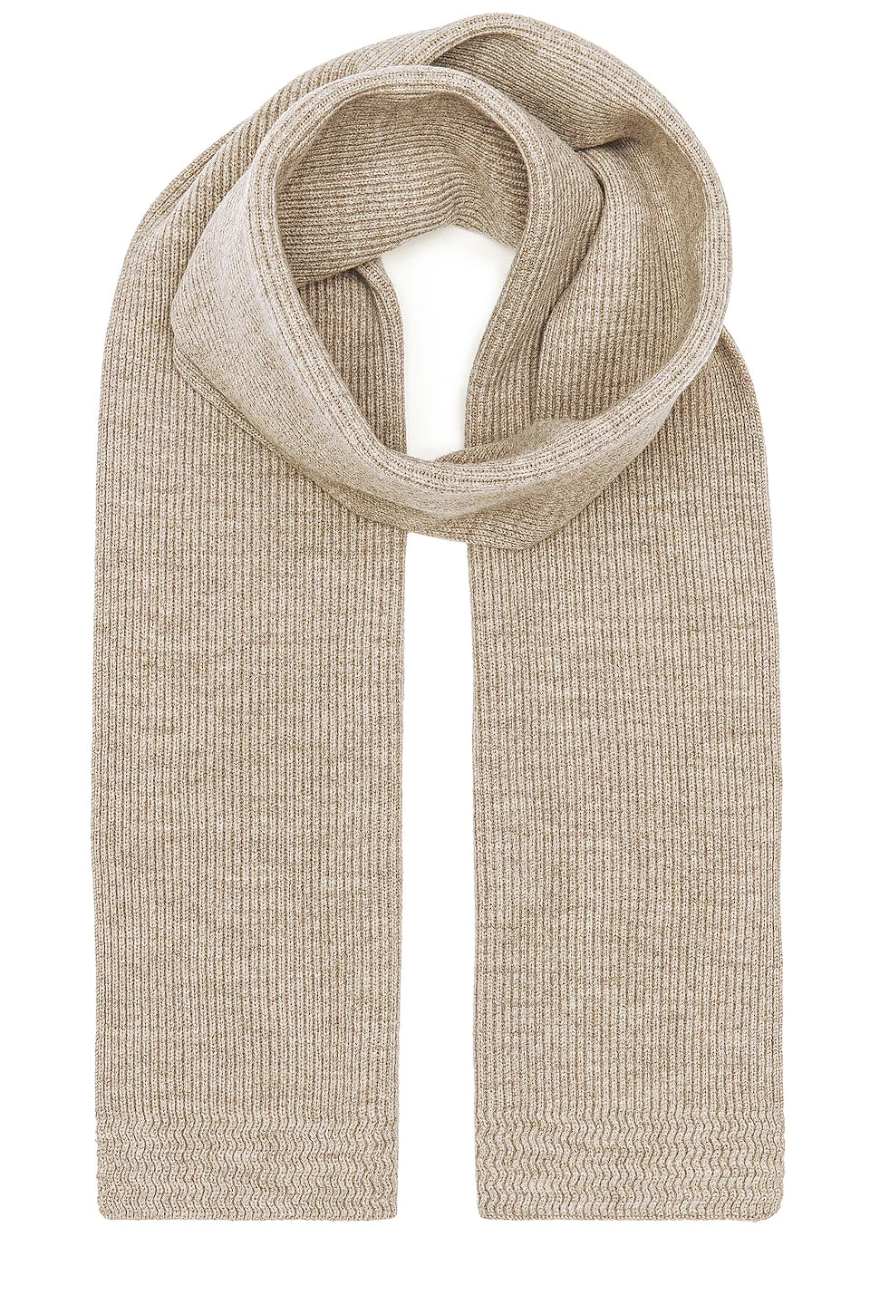 Rag & Bone Undyed Addison Scarf In Brown Grey 2 Rag & Bone Undyed Addison Scarf In Brown Grey - Image 2