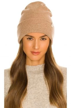 Rag & Bone Addie Cashmere Beanie In Camel