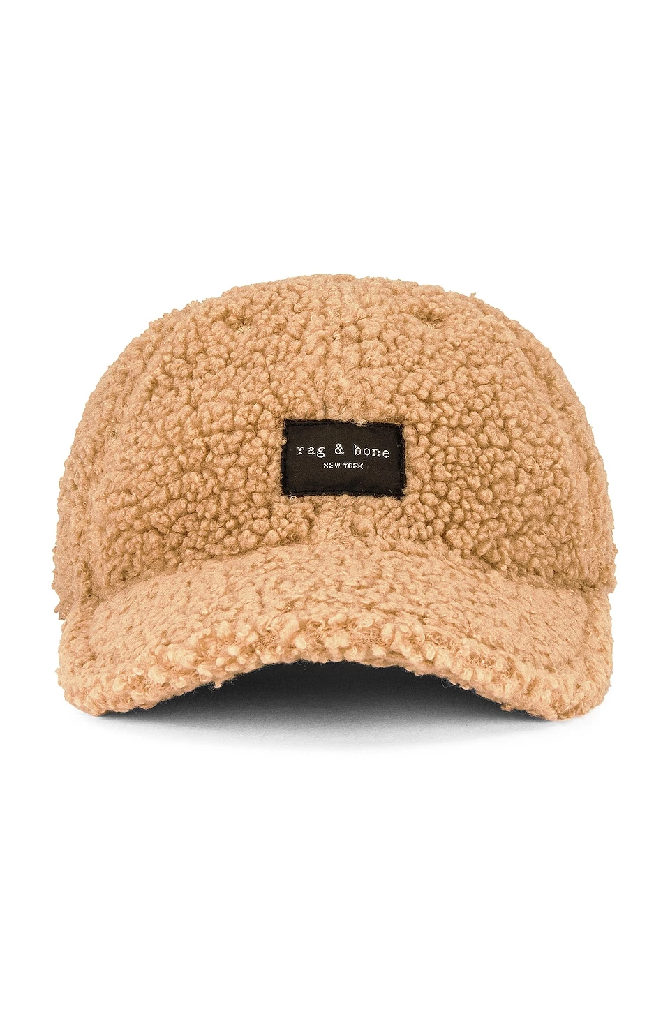 Rag & Bone Addison Baseball Cap In Camel Sherpa 3 Rag & Bone Addison Baseball Cap In Camel Sherpa - Image 3