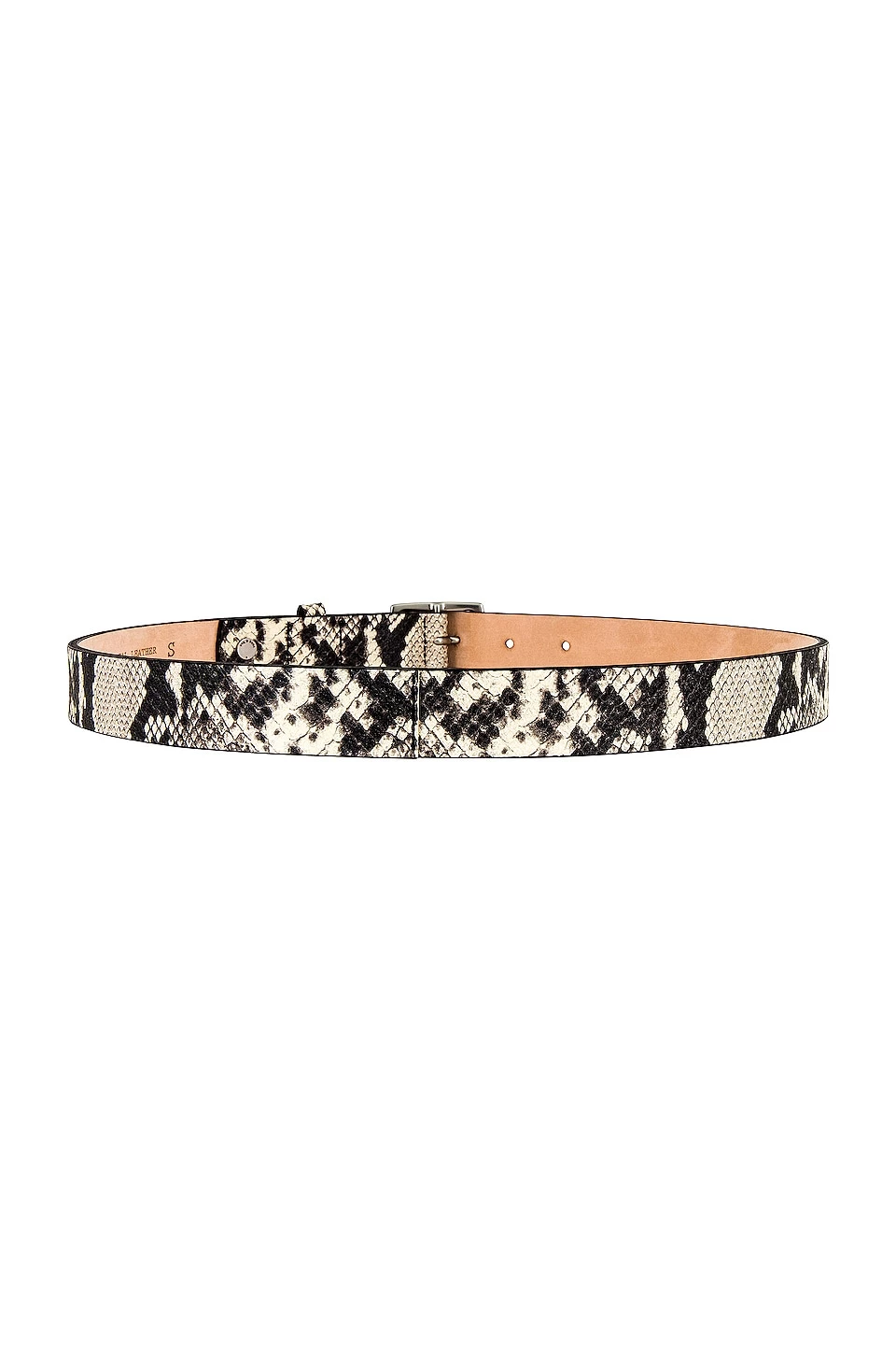 Rag & Bone Baby Boyfriend Belt In Black & White 2 Rag & Bone Baby Boyfriend Belt In Black & White - Image 2