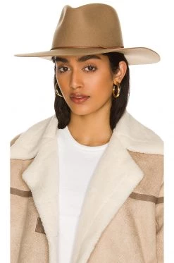 Rag & Bone Kacy Fedora In Camel