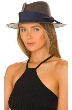 Rag & Bone Packable Fedora Bandana Band In Black