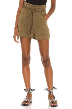 Rag & Bone Field Cargo Short In Dark Olive