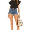 Rag & Bone Maya High-Rise Hot Short In Rye Harbor 7 Rag & Bone Maya High-Rise Hot Short In Rye Harbor -Cheap Rag & Bone Store RGBR WF32 V4