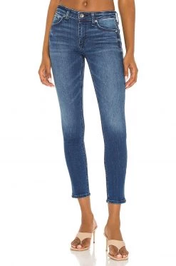 Rag & Bone Cate Mid Rise Skinny In Topaz