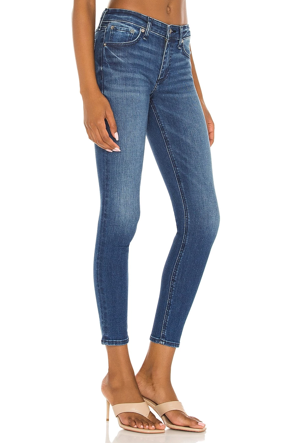 Rag & Bone Cate Mid Rise Skinny In Topaz 2 Rag & Bone Cate Mid Rise Skinny In Topaz - Image 2