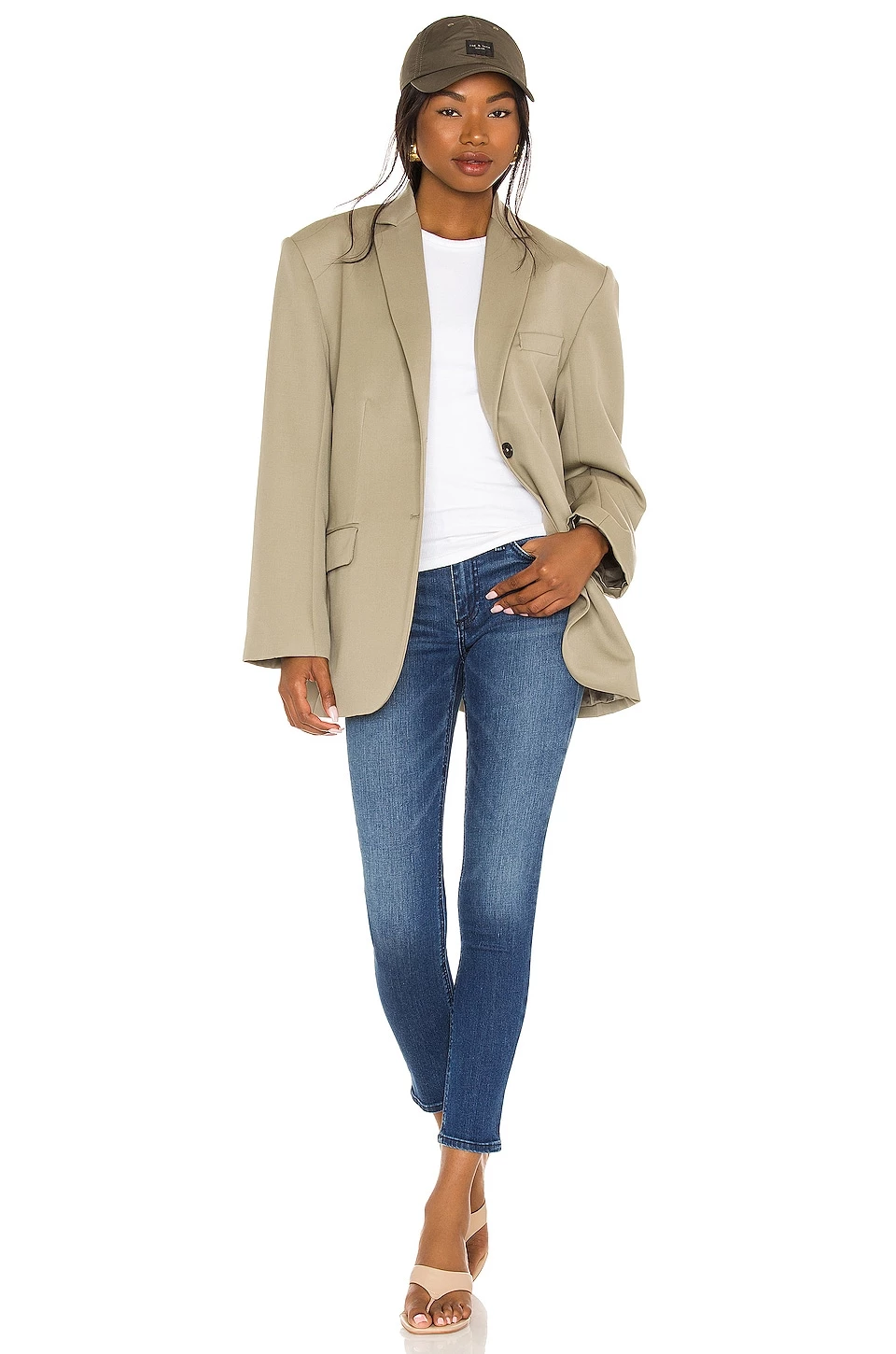 Rag & Bone Cate Mid Rise Skinny In Topaz 4 Rag & Bone Cate Mid Rise Skinny In Topaz - Image 4