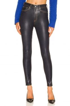 Rag & Bone Nina High Rise Skinny In Clearcoat