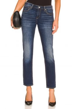 Rag & Bone Dre Low-Rise Slim Boyfriend In Aster