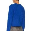 Rag & Bone Pierce Cashmere Cable Sweater In Blue -Cheap Rag & Bone Store RGBR WK117 V3