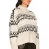 Rag & Bone Willow All Over Fairisle Sweater In Ivory & Black 5 Rag & Bone Willow All Over Fairisle Sweater In Ivory & Black -Cheap Rag & Bone Store RGBR WK119 V2