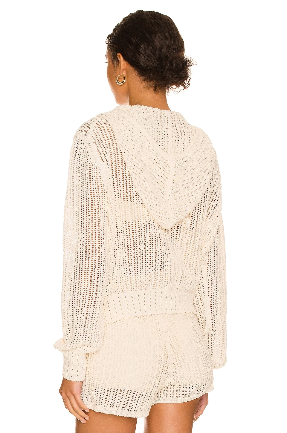 Rag & Bone Riley Hoodie In Ivory 3 Rag & Bone Riley Hoodie In Ivory - Image 3