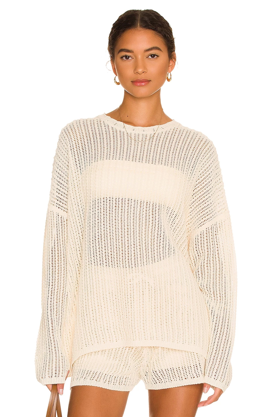 Rag & Bone Riley Crew In Ivory 1 Rag & Bone Riley Crew In Ivory