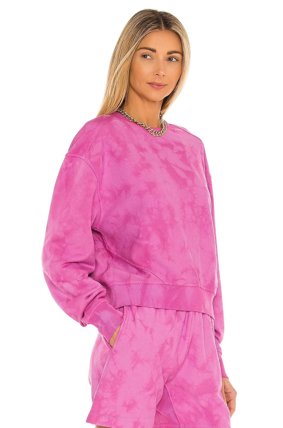 Rag & Bone City Tie Dye Sweatshirt In Fua 2 Rag & Bone City Tie Dye Sweatshirt In Fua - Image 2