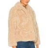 Rag & Bone Hesper Faux Fur Coat In Beige -Cheap Rag & Bone Store RGBR WO53 V3