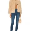 Rag & Bone Hesper Faux Fur Coat In Beige -Cheap Rag & Bone Store RGBR WO53 V5