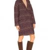 Rag & Bone Estelle Cocoon Plaid Coat In Purple Plaid -Cheap Rag & Bone Store RGBR WO58 V3
