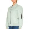 Rag & Bone Archetype Recycled Manston Bomber In Sage -Cheap Rag & Bone Store RGBR WO61 V3