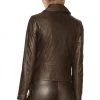 Rag & Bone Mack Leather Jacket In Dark Brown -Cheap Rag & Bone Store RGBR WO62 V3