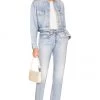 Rag & Bone Cropped Miramar Trucker In Tulip -Cheap Rag & Bone Store RGBR WO64 V4