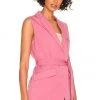 Rag & Bone Margot Sleeveless Blazer In Blush Pink -Cheap Rag & Bone Store RGBR WO65 V3