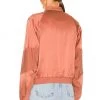 Rag & Bone Trail Silk Track Jacket In Pale Copper -Cheap Rag & Bone Store RGBR WO67 V3