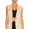 Rag & Bone Margot Linen Sleeveless Blazer In Light Sage -Cheap Rag & Bone Store RGBR WO68 V2