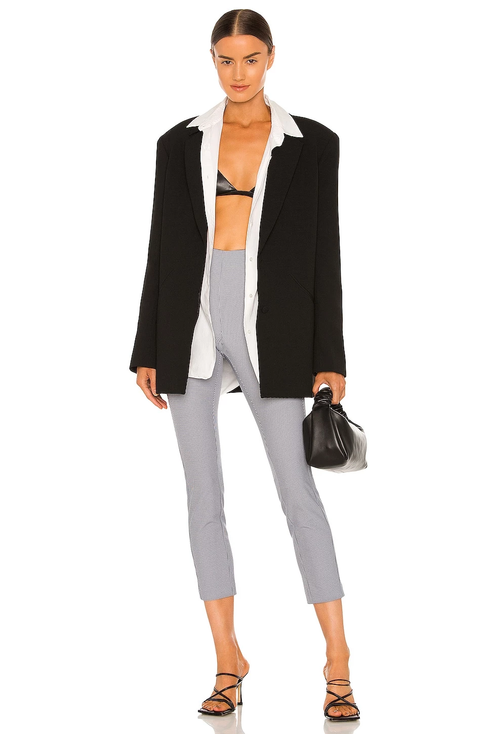 Rag & Bone Simone Tweed Pant In Blue 4 Rag & Bone Simone Tweed Pant In Blue - Image 4