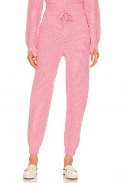 Rag & Bone Pierce Cashmere Pant In Pink