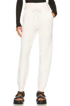 Rag & Bone Pierce Cashmere Pant In Ivory