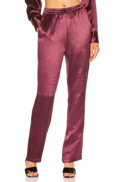 Rag & Bone Elias Pant In Burgundy