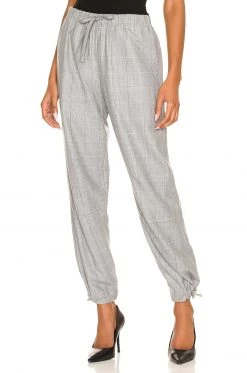 Rag & Bone Andre Check Pant In Grey Multi