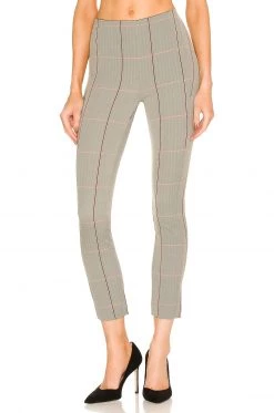 Rag & Bone Simone Plaid Pant In Black & White