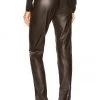 Rag & Bone Mia Leather Jean In Dark Brown -Cheap Rag & Bone Store RGBR WP74 V3