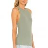 Rag & Bone Zoe Racerback Tank In Green Fig -Cheap Rag & Bone Store RGBR WS425 V2