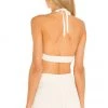Rag & Bone Lena Halter Top In Ivory -Cheap Rag & Bone Store RGBR WS427 V3