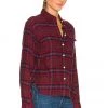 Rag & Bone Jonah Plaid Shirt In Burgundy Multi -Cheap Rag & Bone Store RGBR WS436 V2