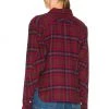 Rag & Bone Jonah Plaid Shirt In Burgundy Multi -Cheap Rag & Bone Store RGBR WS436 V3