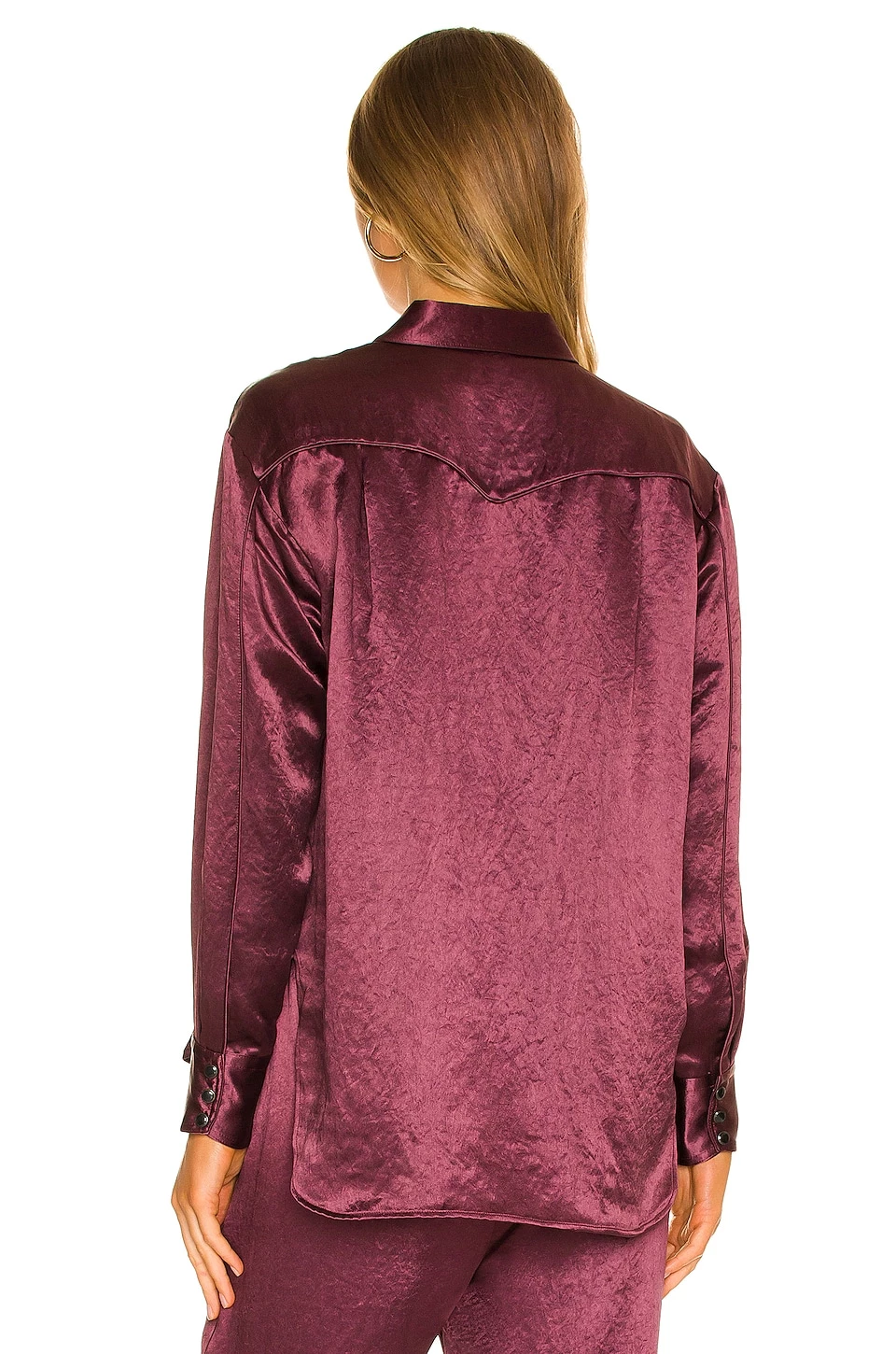 Rag & Bone Elias Shirt In Burgundy 3 Rag & Bone Elias Shirt In Burgundy - Image 3