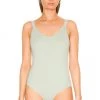 Rag & Bone Archetype Roxie Bodysuit In Sage -Cheap Rag & Bone Store RGBR WS447 V2