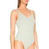 Rag & Bone Archetype Roxie Bodysuit In Sage -Cheap Rag & Bone Store RGBR WS447 V3
