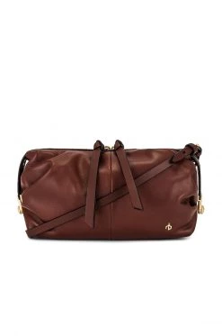 Rag & Bone Cross Commuter Bag In Matter Brown