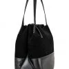Rag & Bone Passenger Tote 2.0 Bag In Black Suede -Cheap Rag & Bone Store RGBR WY165 V3