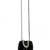 Rag & Bone Dayton Drawstring Mini Bag In Black Suede -Cheap Rag & Bone Store RGBR WY167 V5