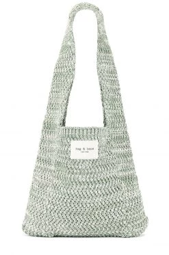 Rag & Bone Addison Shopper Bag In Leaf Green