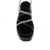 Rag & Bone Logan Sandal In Black -Cheap Rag & Bone Store RGBR WZ215 V4