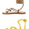 Rag & Bone Infinity Sandal In Saffron -Cheap Rag & Bone Store RGBR WZ218 V5